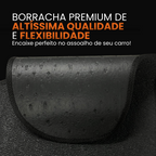 TAPETE BORRACHA PREMIUM L200 TRITON 2018 A 2024 3 PEÇAS