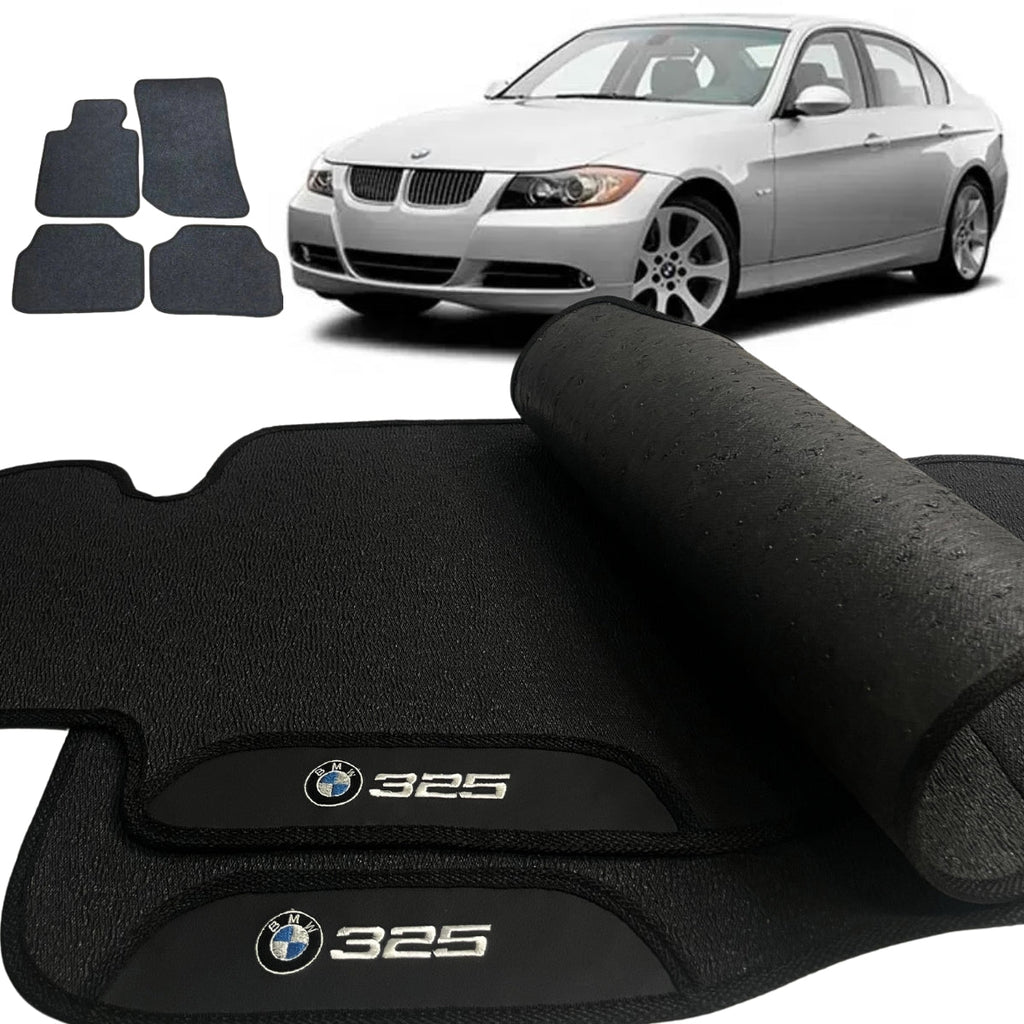 TAPETE BORRACHA PREMIUM BMW 325i 2006 A 2012 4 PEÇAS