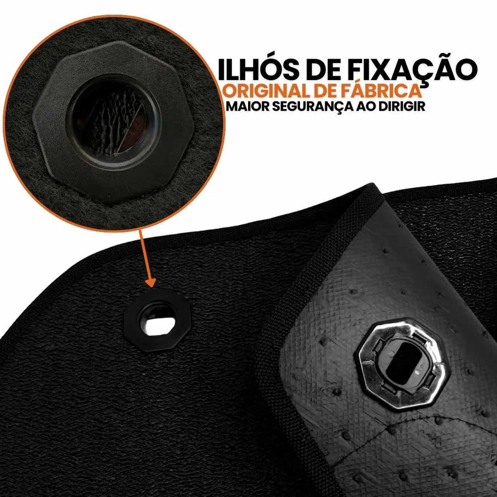 TAPETE BORRACHA PREMIUM SW4 2004 A 2015 3 PEÇAS