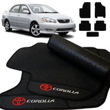 TAPETE BORRACHA PREMIUM COROLLA 2003 A 2008 3 PEÇAS