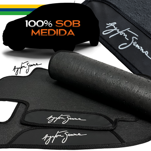 TAPETE BORRACHA PREMIUM ASSINATURA SENNA TODOS OS MODELOS (SOB MEDIDA)