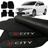 TAPETE BORRACHA PREMIUM CITY 2009 A 2014 4 PEÇAS