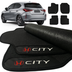 TAPETE BORRACHA PREMIUM CITY HATCH 2022 A 2024 BORDADO 4 PEÇAS