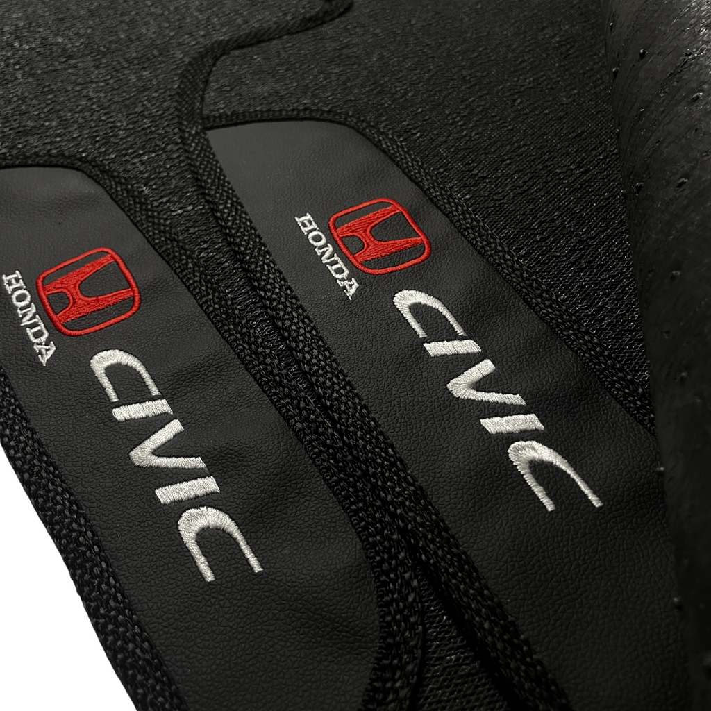 TAPETE BORRACHA PREMIUM CIVIC 2007 A 2011 3 PEÇAS