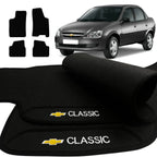 TAPETE BORRACHA PREMIUM CLASSIC 2002 A 2016 4 PEÇAS