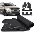 TAPETE BORRACHA PREMIUM COMMANDER 7 LUGARES 2022 A 2024 4 PEÇAS