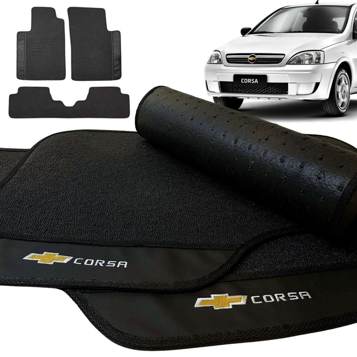 TAPETE BORRACHA PREMIUM CORSA 2002 A 2016