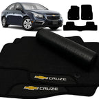 TAPETE BORRACHA PREMIUM CRUZE 2011 A 2016 3 PEÇAS