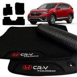 TAPETE BORRACHA PREMIUM CR-V TOURING 2019 A 2024 3 PEÇAS