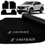 TAPETE BORRACHA PREMIUM FASTBACK 2022 A 2025 3 PEÇAS