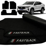 TAPETE BORRACHA PREMIUM FASTBACK 2022 A 2025 3 PEÇAS