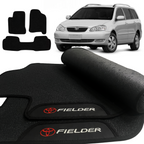 TAPETE BORRACHA PREMIUM FIELDER 2002 A 2008 3 PEÇAS