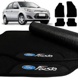 TAPETE BORRACHA PREMIUM FIESTA 2001 A 2014 3 PEÇAS