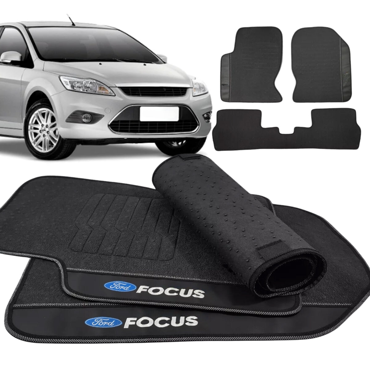 TAPETE BORRACHA PREMIUM FOCUS 2001 A 2014
