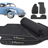 TAPETE BORRACHA PREMIUM FUSCA 3P