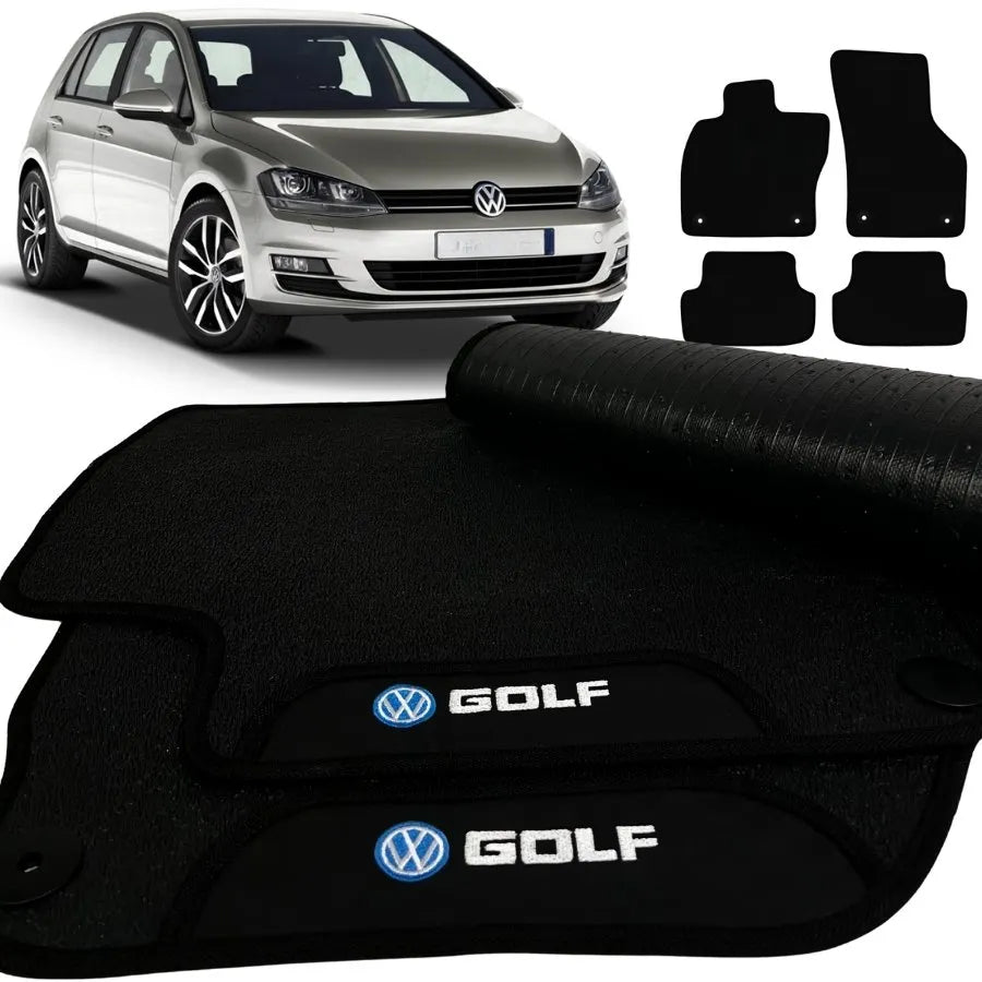 TAPETE BORRACHA PREMIUM GOLF 2014 A 2022 4 PEÇAS