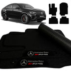 TAPETE BORRACHA PREMIUM AMG GLE COUPÉ 2020 A 2025 4 PEÇAS