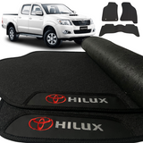 TAPETE BORRACHA PREMIUM HILUX 2005 A 2015