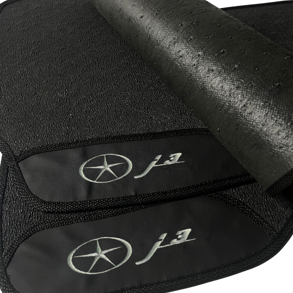 TAPETE BORRACHA PREMIUM JAC J3 2011 A 2018 4 PEÇAS