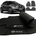 TAPETE BORRACHA PREMIUM KICKS 2016 A 2025 BORDADO 3 PEÇAS