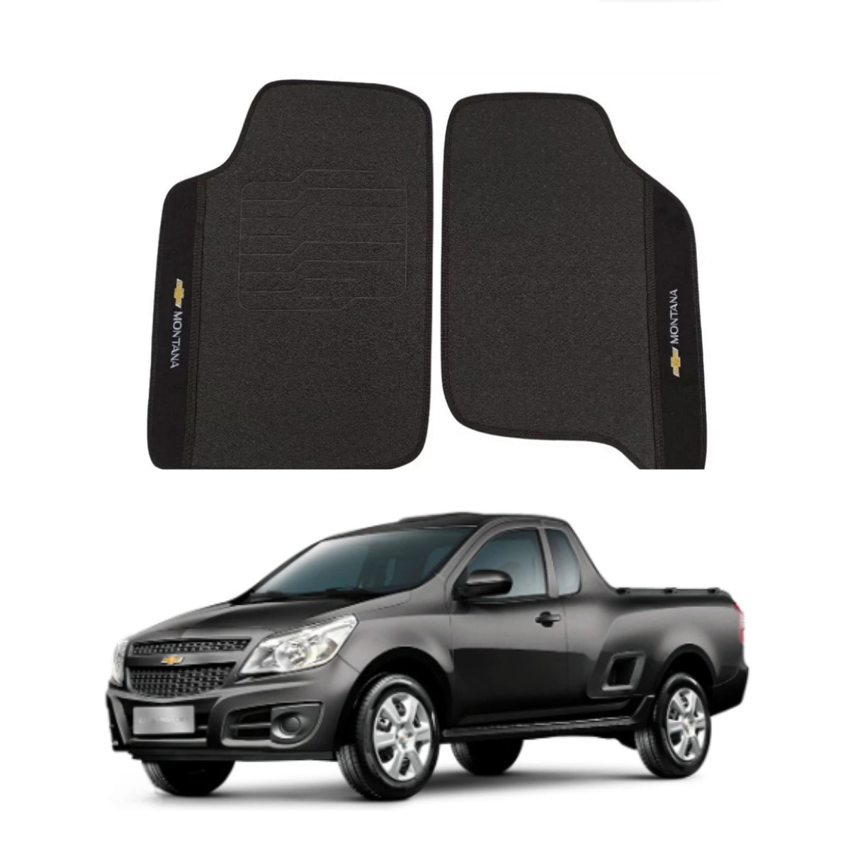 TAPETE BORRACHA PREMIUM MONTANA 2010 A 2024 (2 PORTAS)