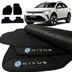 TAPETE BORRACHA PREMIUM NIVUS 2020 A 2025 3 PEÇAS