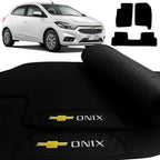 TAPETE BORRACHA PREMIUM ONIX 2012 A 2019 3 PEÇAS