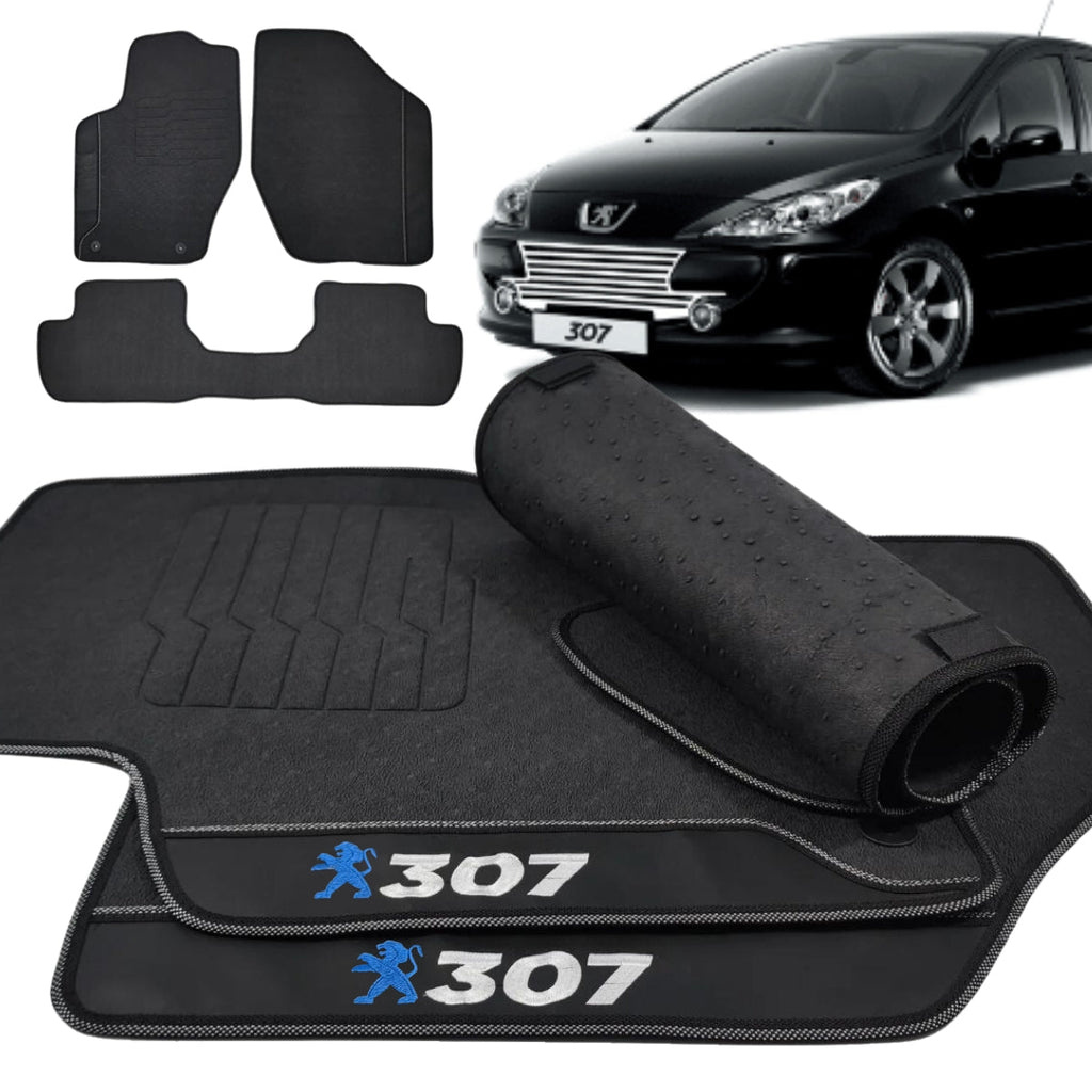 TAPETE BORRACHA PREMIUM PEUGEOT 307 2002 A 2012