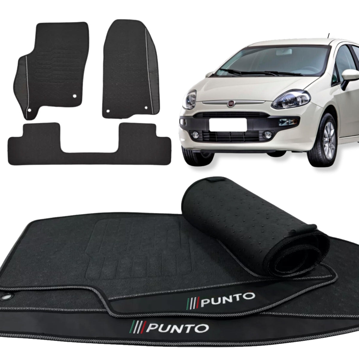 TAPETE BORRACHA PREMIUM PUNTO 2012 A 2018