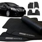 TAPETE BORRACHA PREMIUM SENTRA 2014 A 2022 3 PEÇAS