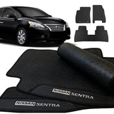 TAPETE BORRACHA PREMIUM SENTRA 2014 A 2022 3 PEÇAS