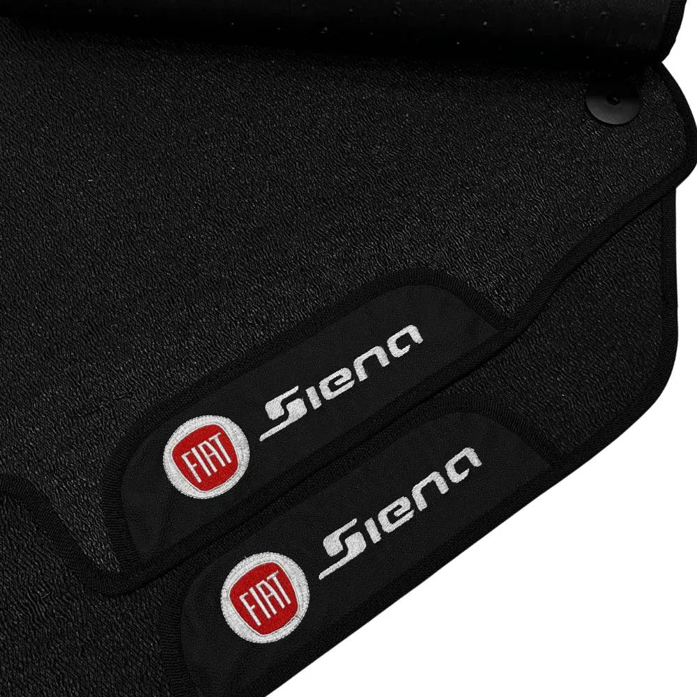 TAPETE BORRACHA PREMIUM SIENA 2012 A 2021 4 PEÇAS