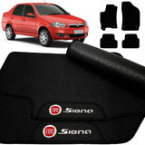 TAPETE BORRACHA PREMIUM SIENA 2012 A 2021 4 PEÇAS