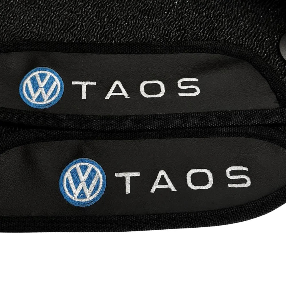 TAPETE BORRACHA PREMIUM TAOS 2021 A 2024 3 PEÇAS