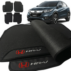 TAPETE BORRACHA PREMIUM HR-V 2015 A 2021 4 PEÇAS