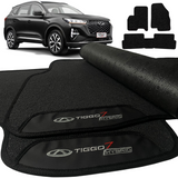 TAPETE BORRACHA PREMIUM TIGGO 7 HYBRID 2019 A 2024 3 PEÇAS