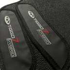 TAPETE BORRACHA PREMIUM TIGGO 7 HYBRID 2019 A 2024 3 PEÇAS