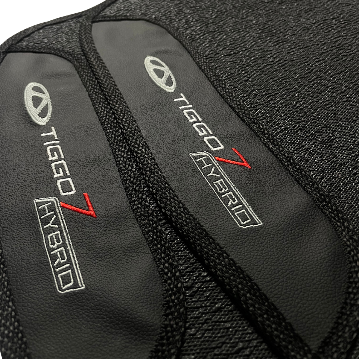 TAPETE BORRACHA PREMIUM TIGGO 7 HYBRID 2019 A 2024 3 PEÇAS