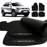 TAPETE BORRACHA PREMIUM VERACRUZ 2007 A 2012 4 PEÇAS