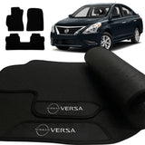 TAPETE BORRACHA PREMIUM VERSA 2016 A 2019 3 PEÇAS