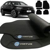 TAPETE BORRACHA PREMIUM VIRTUS 2017 A 2024 5 PEÇAS