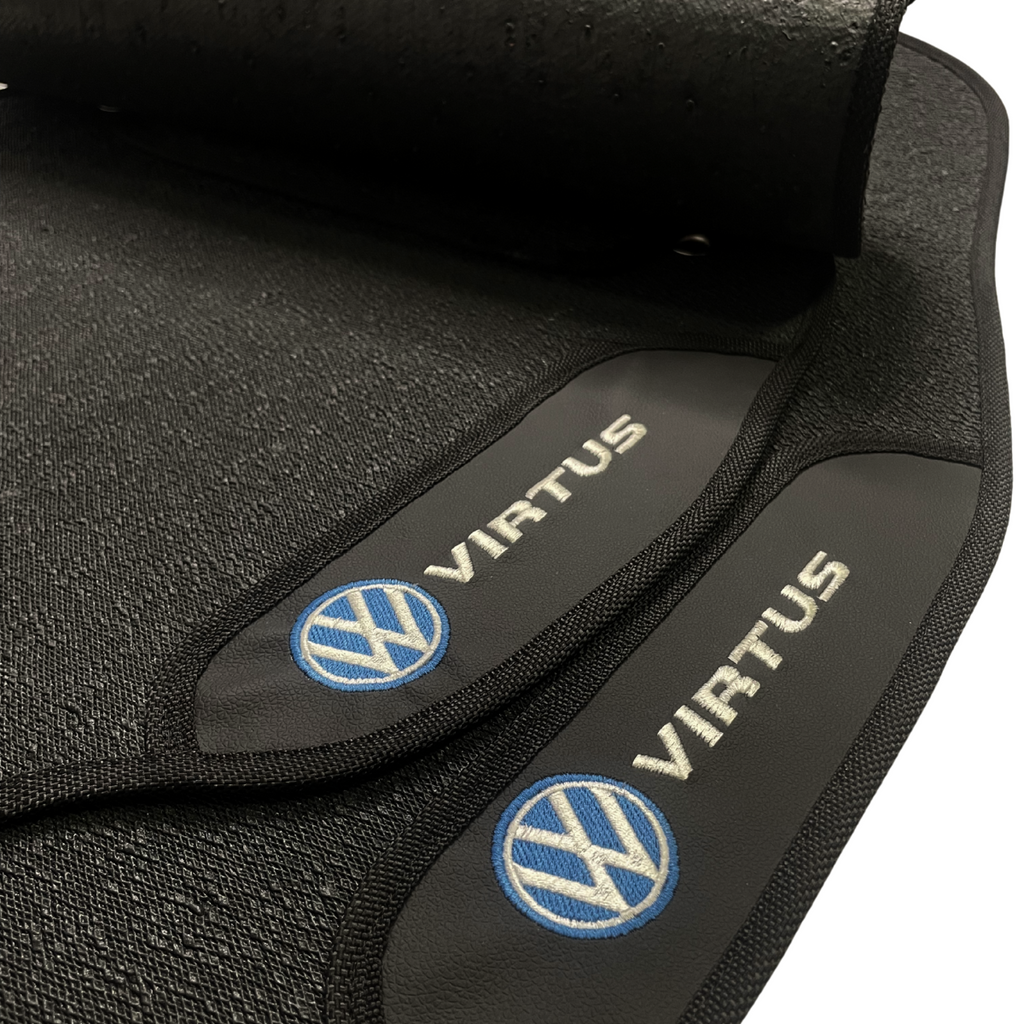 TAPETE BORRACHA PREMIUM VIRTUS 2017 A 2024 5 PEÇAS