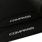 TAPETE BORRACHA PREMIUM COMPASS 2016 A 2024 BORDADO 4 PEÇAS