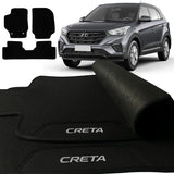 TAPETE BORRACHA PREMIUM CRETA 2017 A 2021 BORDADO 3 PEÇAS