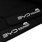 TAPETE BORRACHA PREMIUM BYD DOLPHIN PLUS 2023 A 2025 4 PEÇAS