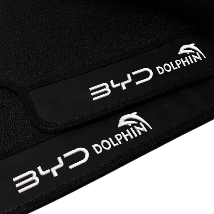 TAPETE BORRACHA PREMIUM BYD DOLPHIN PLUS 2023 A 2025 4 PEÇAS